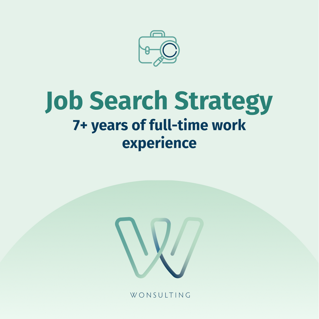 Professional - Job Search Strategy