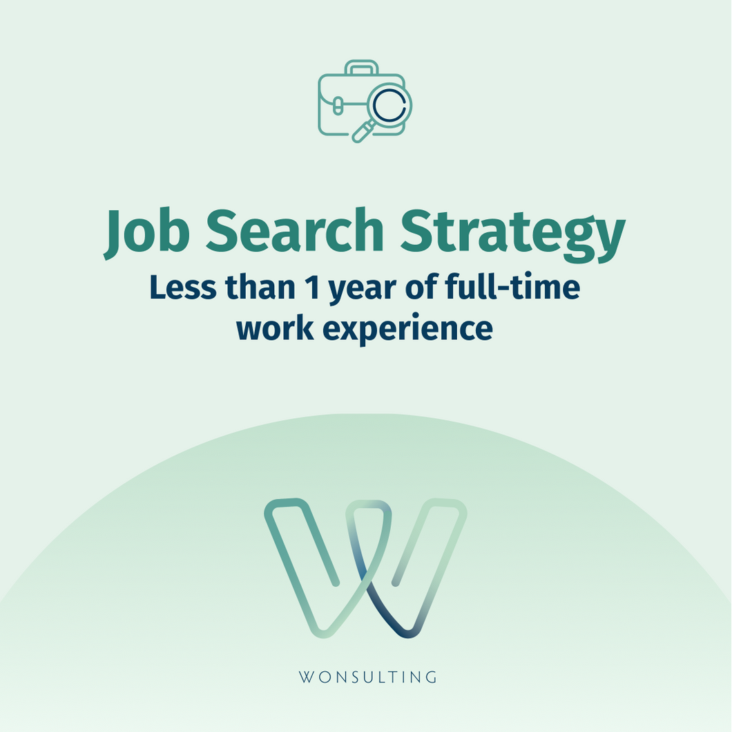 Student - Job Search Strategy