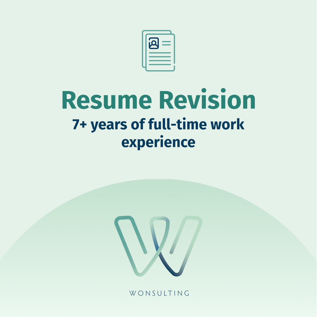 Professional - Resume Revision