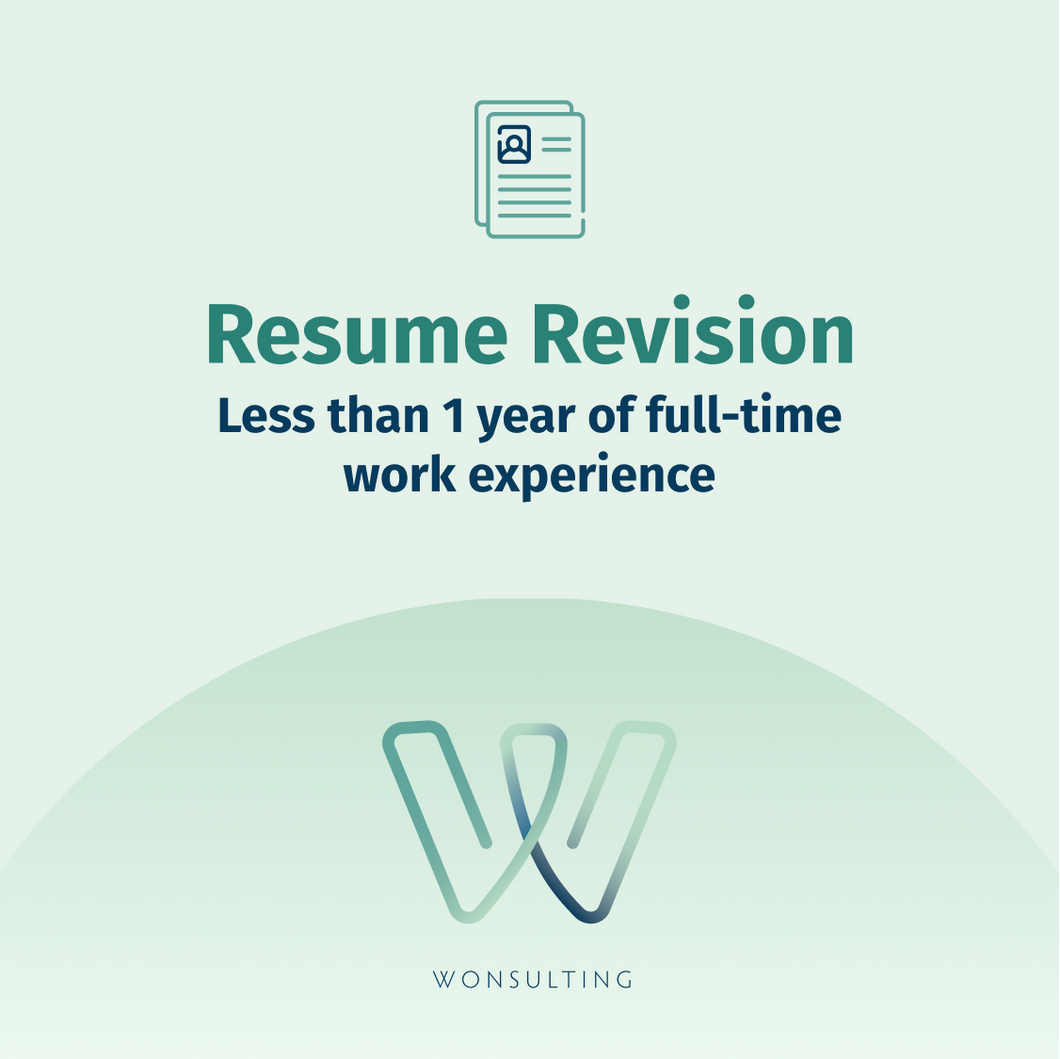 Student - Resume Revision